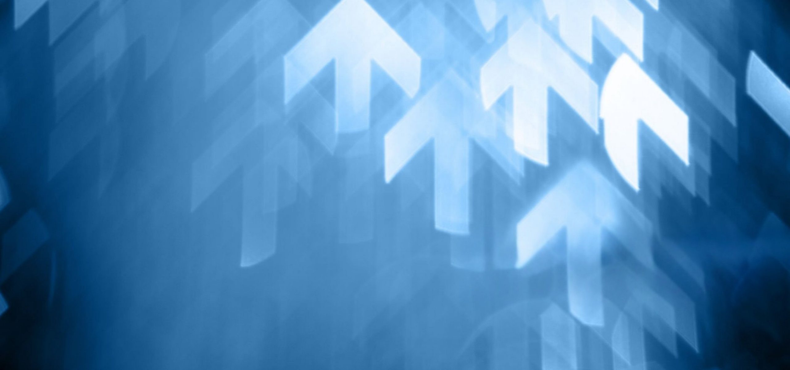 Abstract upward arrows representing growth and momentum